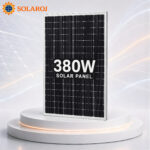Solaroj 380W Half-Cut Monokristal Güneş Paneli (120 Hücre)