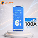 Daly 8S-24S 100A Smart BMS ve Aktif Balans Devresi (BT + RS485 + CAN)